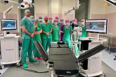 À Toulon, un robot guidé par l'IA assiste les chirurgiens pour les prothèses du genou