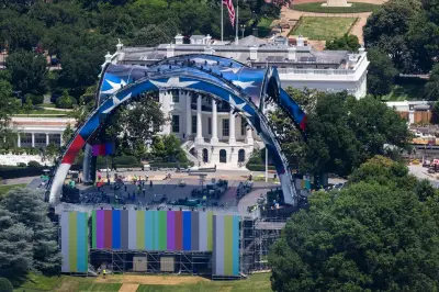 UFC à la Maison Blanche : les images des installations qui font débat