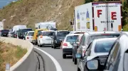 A75 fermée dans les deux sens après un incendie en bordure de voie