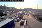 Accident sur l'A8 : 25 minutes de retard vers l'Italie
