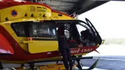Deux évacuations en hélicoptère en Lozère après un accident et une chute