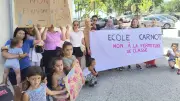 Fermeture d'une classe à Béziers : les parents manifestent