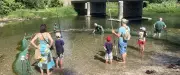 Fête de la pêche à Bagnols : initiation et lâcher de truites pour les enfants
