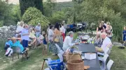 Fête des voisins réussie au Garn sous la pleine lune