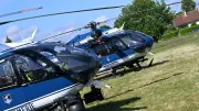 Gendarme tué dans le crash d'un hélicoptère en forêt, deux blessés graves