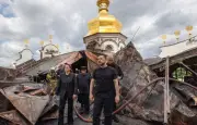 Guerre en Ukraine : frappes russes, cathédrale touchée, G7 à Evian