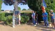 Hommages solennels aux morts pour l'Indochine à Valergues