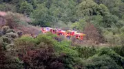 Incendie de Nant : reprise des flammes, ravin inaccessible complique la lutte