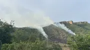 Incendie à Nant : 10 hectares brûlés, Canadairs et pompiers mobilisés