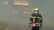 Incendie à Sète : un train déclenche un feu de végétation, les pompiers mobilisés