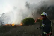 Incendies dans le haut Var : 40 pompiers mobilisés à Vinon-sur-Verdon