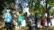 Le vide-greniers du monastère de la Visitation attire les foules
