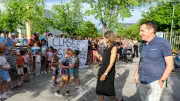 Mobilisation des parents d'élèves à Millau contre la fermeture d'une classe