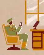 Officier connecté : 4h30 d'écran et des smartphones greffés aux mains
