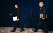 Ukraine : incendie dans un dépôt pétrolier russe, Trump félicite Zelensky