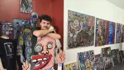 Vinny Murano inaugure son atelier L'éclipse à Sète