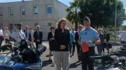 Yaël Braun-Pivet à Castelnau : focus sécurité et démonstration de nouveaux outils