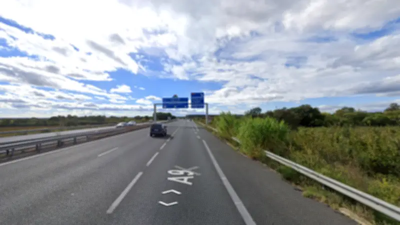A9 fermée près de Béziers : un incendie perturbe la circulation