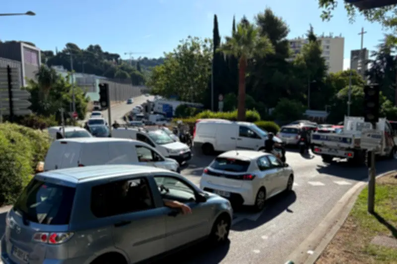 Accident mortel A8: trafic paralysé à Nice et dans les Alpes-Maritimes