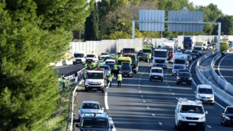 Accident sur l'A709 à Montpellier : deux blessés, une voiture percutée par l'arrière