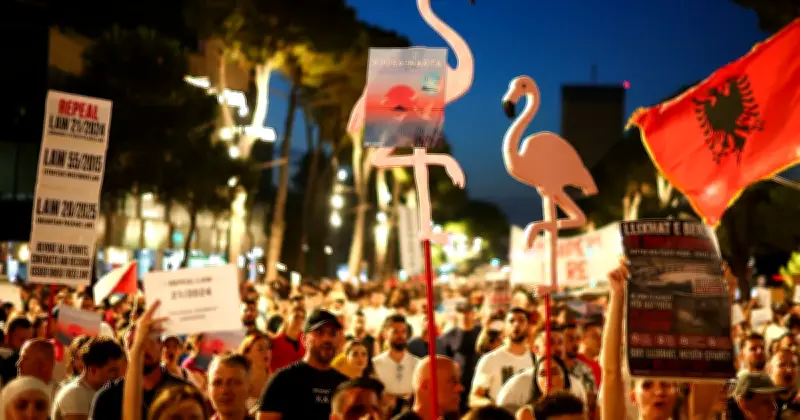 Albanie : la «révolution des flamants roses» contre le projet Trump