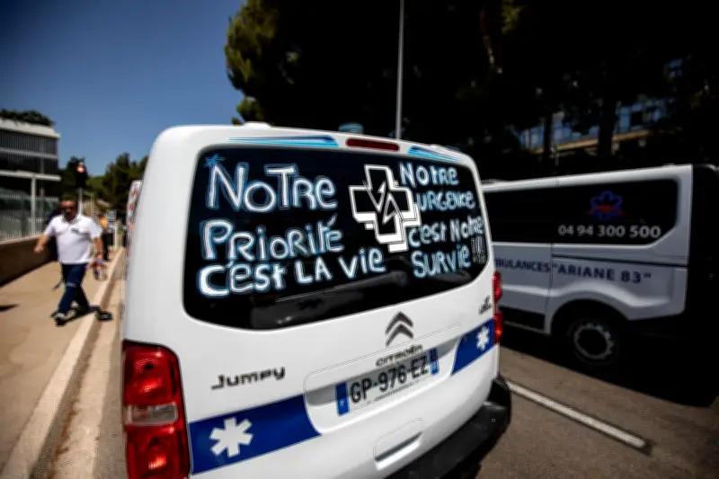 Ambulanciers du Var : grève reconduite, pas d'avancée des autorités