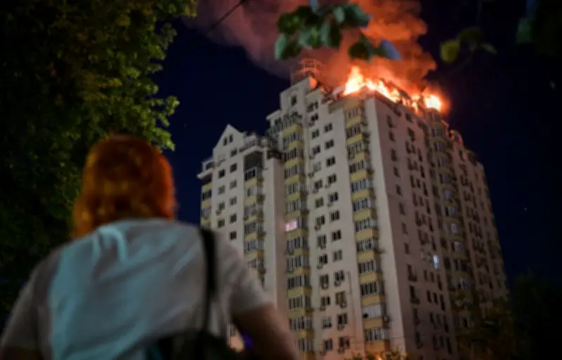 Attaque massive de missiles russes sur Kiev : au moins huit morts