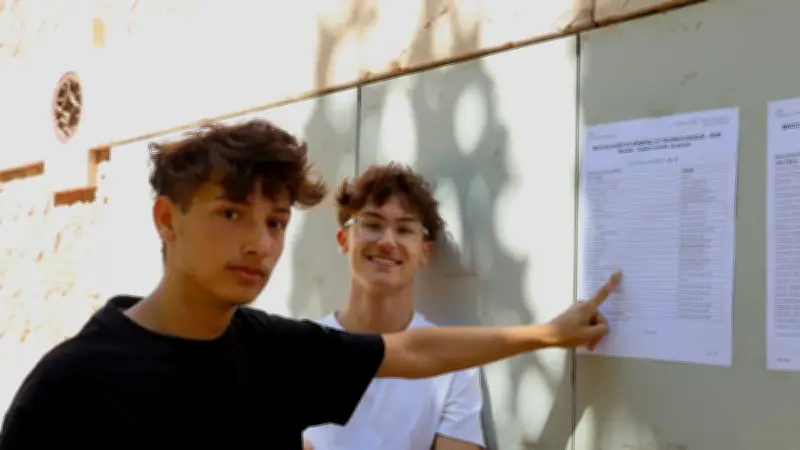 Au lycée Paul-Valéry de Sète, la fête après les résultats du bac