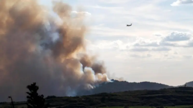 Canicule : premier gros incendie de la saison dans l'Hérault