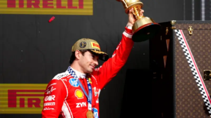 Charles Leclerc remporte le GP de Grande-Bretagne, sa première victoire depuis 2024