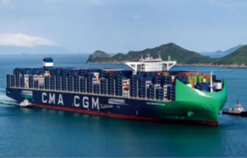 CMA CGM baptise le plus grand porte-conteneurs au monde au Havre