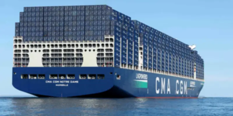 CMA CGM inaugure le « Notre-Dame », son plus gros porte-conteneurs