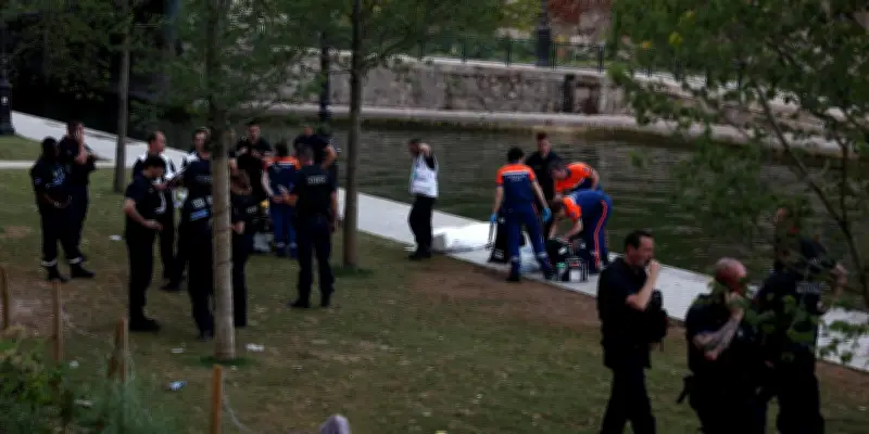 Corps d'un homme repêché dans le canal Saint-Martin à Paris