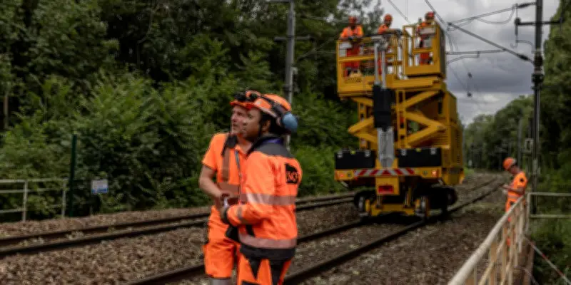 Course contre la montre pour rétablir la ligne J du Transilien après les orages