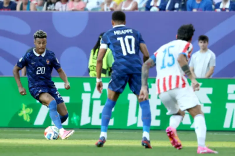 Doué décisif, Mbappé buteur : les notes des Bleus face au Paraguay