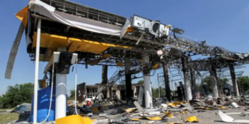 En Ukraine, les stations-service ciblées par les drones russes