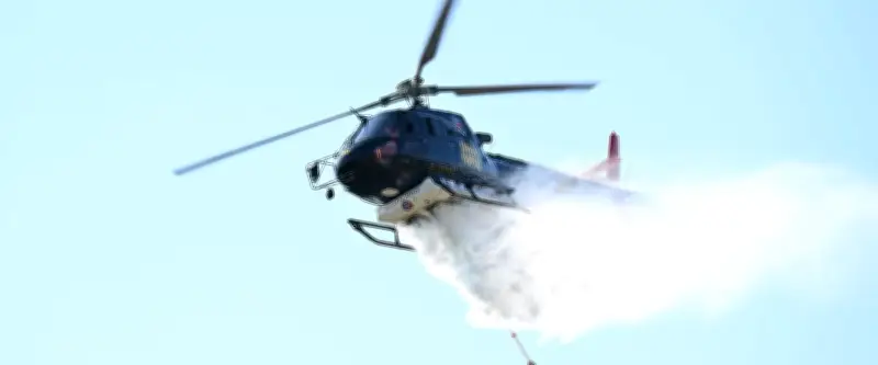 Feu de forêt à Saint-Gervais : un hectare brûlé, circulation perturbée