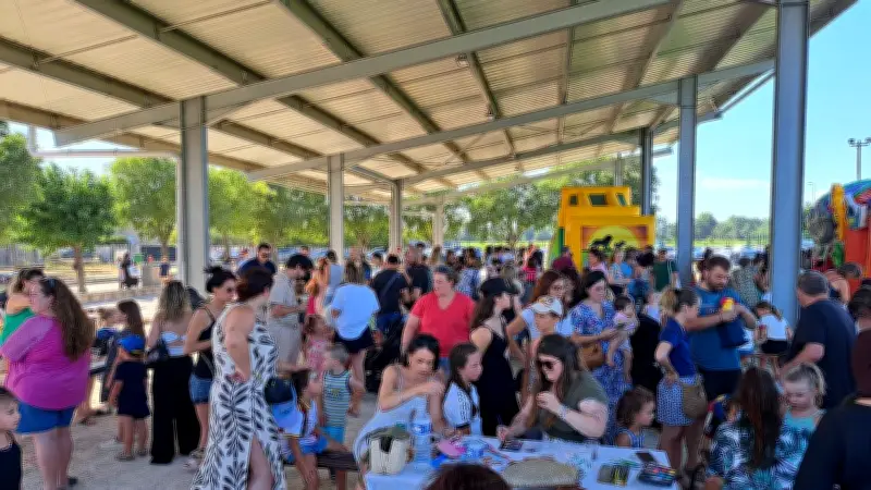 Féria des enfants à Aubord : affluence record pour le lancement des festivités