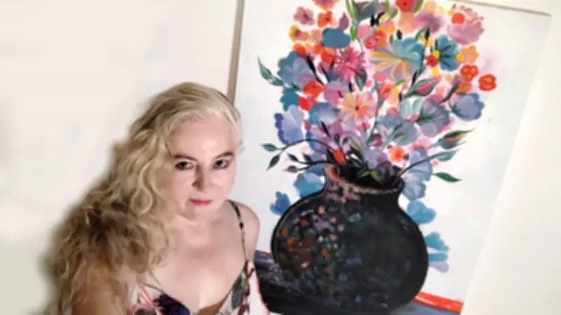 Hilda Garman expose ses nouvelles huiles surréalistes à Balaruc