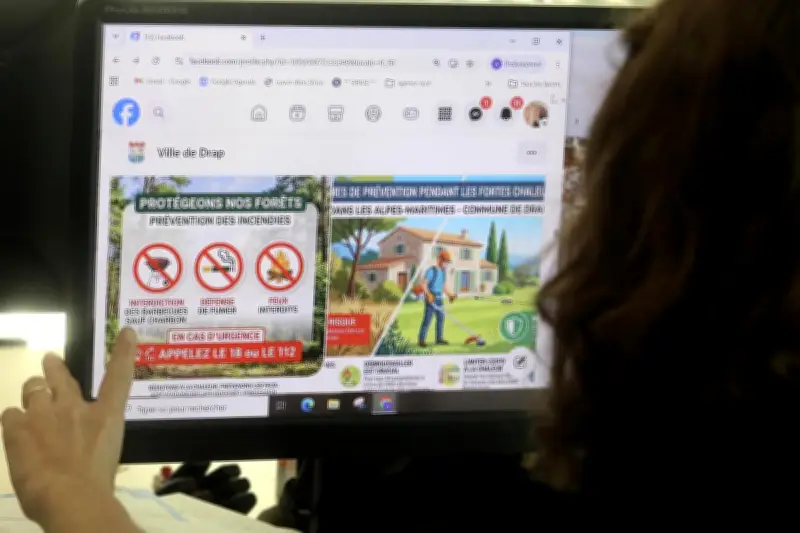IA fait déraper la communication canicule de Drap près de Nice