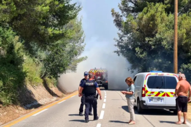 Incendie près de Nice : 64 pompiers et un hélicoptère mobilisés
