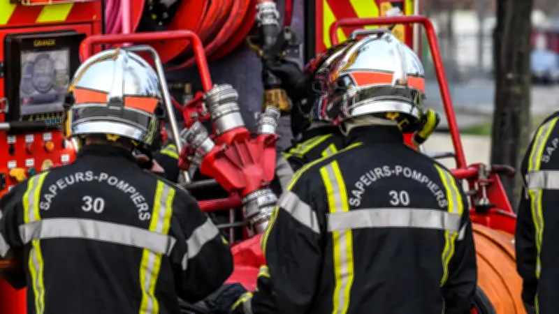 Incendie à Roquemaure : 75 pompiers et moyens aériens mobilisés