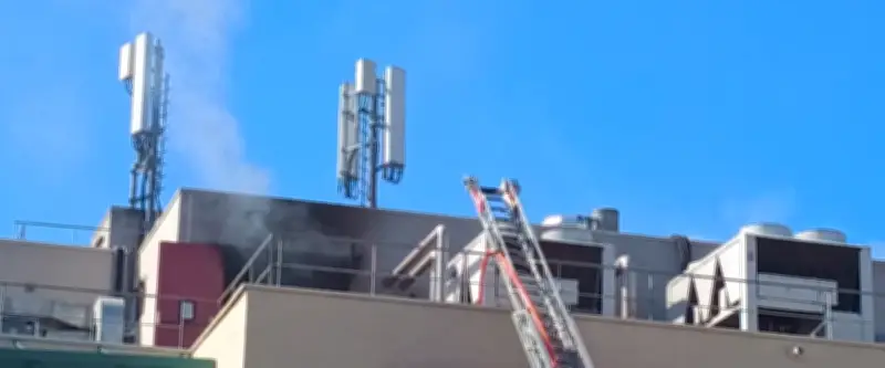 Incendie sur le toit de la clinique Bonnefon : 50 pompiers mobilisés