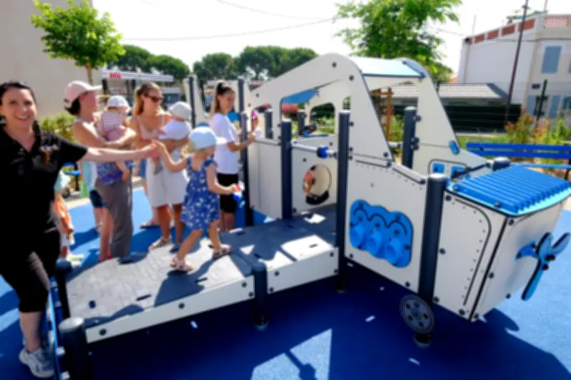 Jardin Riviera à Antibes : 20e parc pour enfants, structures adaptées et unité de pédopsychiatrie