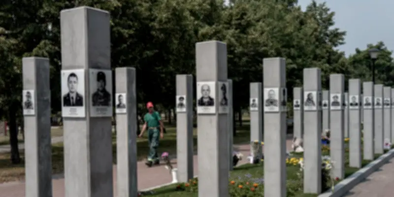 À Kiev, l'Allée des Héros déçoit les familles des soldats