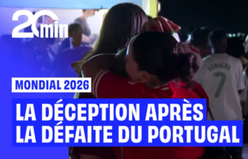 Lisbonne en deuil après l'élimination du Portugal et de Ronaldo