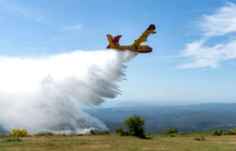 L'UE déploie quatre avions bombardiers d'eau pour aider la France contre les incendies
