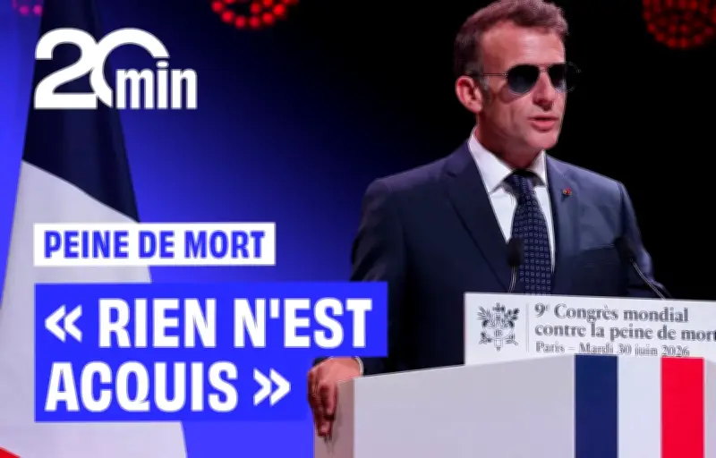 Macron : « Rien n’est acquis » contre la peine de mort