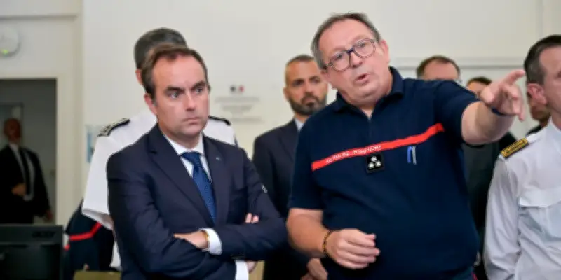 À Marseille, Lecornu alerte sur des feux de forêts prématurés et violents