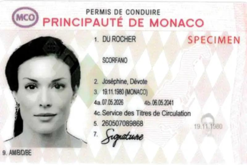 Monaco déploie un nouveau permis de conduire plus compact et sécurisé